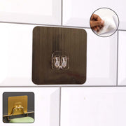 Self-adhesive Heavy-duty Plastic Wall Hook  1 Pc (8x8 Cm) thumbnail 1