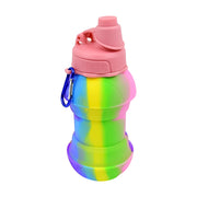 Flexible Collapsible Silicone Sports Water Bottle (260 Ml  20 Cm Folding) thumbnail 5