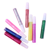 Diy Multi-color Glitter Craft Glue Pen Set (10ml  8 Pc) thumbnail 4