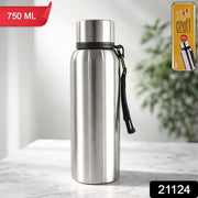 Stainless Steel Vacuum-insulated Drink Water Bottle (750 Ml) thumbnail 4