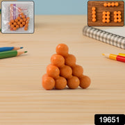 Ball Pyramid Toy  3d Puzzle Building Brain Teaser Toy thumbnail 7