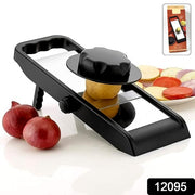 Adjustable Slicer Stainless Steel And Plastic Premium Multipurpose Potato  Onion Slicer And Grater (1 Pc) thumbnail 6