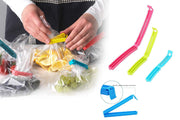 105 Plastic Snack Bag Clip Sealer Set (18 Pcs Multicolour) thumbnail 2