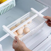 113 Adjustable Fridge Storage Basket Fridge Racks Tray Sliding Storage Racks (4 Pc Set) thumbnail 4