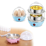 115 Multi-function 2 Layer 14 Egg Cooker Boilers  Steamer thumbnail 3