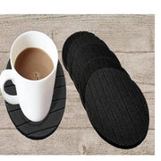 129 6 Pcs Useful Round Shape Plain Silicone Cup Mat Coaster Drinking Tea Coffee Mug Wine Mat For Home thumbnail 3