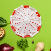 2611 Folding Fruit Basket  Foldable Basket  Fruit Bucket Basket With Hanging Stand  Fruit And Vegetables Basket  Foldable Lotus Shape Basket Tray For Multi-use (1 Pc) thumbnail 5
