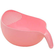 156 Rice Bowl Thick Drain Basket With Handle thumbnail 1