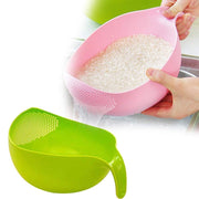 156 Rice Bowl Thick Drain Basket With Handle thumbnail 3