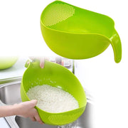 156 Rice Bowl Thick Drain Basket With Handle thumbnail 5