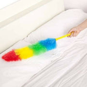 Rainbow Microfiber Plastic Duster 24 Inch | Flexible & Lightweight Dust Cleaner thumbnail 2