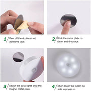 Rechargeable Motion Sensor LED Night Light with USB Charging thumbnail 8