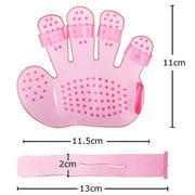 172 Rubber Pet Cleaning Massaging Grooming Glove Brush thumbnail 3