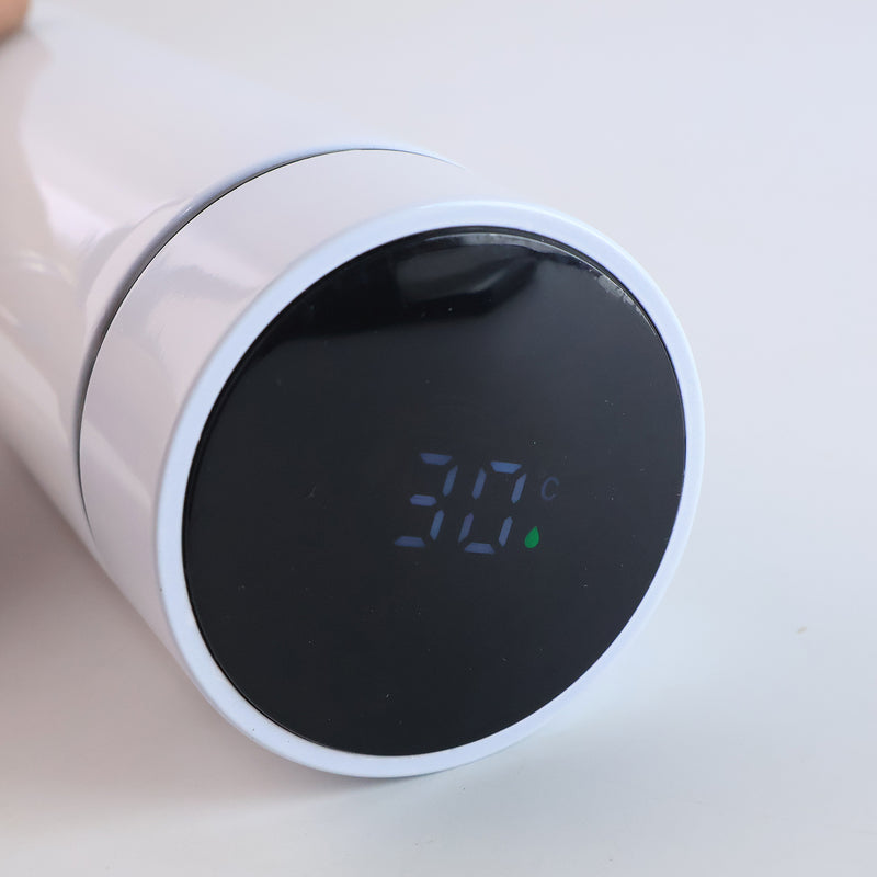 White Vacuum Insulated Water Bottle (1 Pc  500ml)