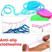 190 Clothesline Drying Nylon Rope With Hooks thumbnail 4