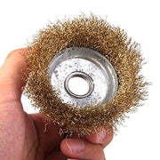 194 Wire Wheel Cup Brush (Gold) thumbnail 1