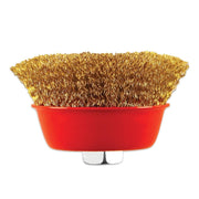 194 Wire Wheel Cup Brush (Gold) thumbnail 5
