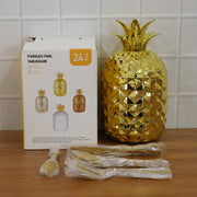 Stainless Steel Golden Cutlery Set With Pineapple Storage Stand (24 Pc Set) thumbnail 6