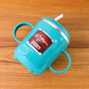 Kids Sporty Sipper Mug With Straw And Dual Handles Approx 300ml (1 Pc) thumbnail 2