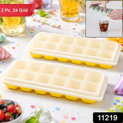 24 Grid Pop Up Ice Cube Tray Set With Lid (2 Pc Set) thumbnail 7