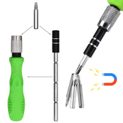1557 32 In 1 Mini Screwdriver Bits Set With Magnetic Flexible Extension Rod thumbnail 2