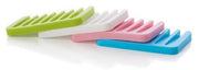 0810 Silicone Soap Holder Soap Dish Stand Saver Tray Case For Shower thumbnail 1