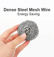2388 Round Shape Stainless Steel Ball Scrubber (Pack Of 12) thumbnail 4