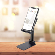 6032 Foldable Mobile Stand With Angle Adjustable Desktop Table Mobile Holder thumbnail 1