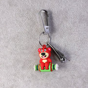 Mix Design Cartoon Nail Cutter Keychain With Mini Nail Clipper (1 Pc) thumbnail 1