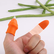 2662v 1 Pair V Thumb Cutter With Box Used In All Kinds Of Household And Official Kitchen Purposes For Peeling And Cutting Of Various Types Of Vegetables And Fruits Etc. thumbnail 6