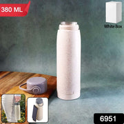 6951 High Portable Water Bottle Creative Wheat Fragrance Glass Bottle Water With Mobile Phone Holder Wide Mouth Glass Water 380ml (Moq - 80 Pc) thumbnail 7