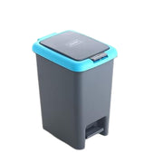 Apex Plastic Push N Pedal Dust Bin  Hands-free Operation Compact Design 6.5 Liters (1 Pc  Mix Color) thumbnail 4