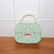 Elegant Quilted Mini Handheld  Sling Fashion Handbag (1 Pc) thumbnail 6