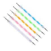 6020 Nail Art Point Pen And Set Used By Womens And Ladies For Their Fashion Purposes. thumbnail 6