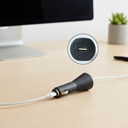 12v Single Usb Car Charger Adapter For Mobile Charging (1 Pc) thumbnail 2