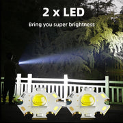 Rechargeable Mini Led Flashlight With Power Bank 3 Modes (1 Pc) thumbnail 6