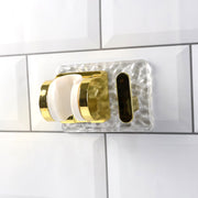 Wall Mounted Broom  Mop Holder With Strong Grip Clips thumbnail 1