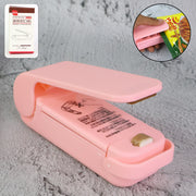 7675 Mini Sealing Machine Plastic Bag Sealer Portable Mini Super Seal Packing Plastic Bag Tool Sealing Machine Hand Held Heat (1pc) thumbnail 5