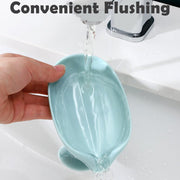 4831 Self Draining Soap Holder For Bathroom Leaf Shape Soap Dish Kitchen Soap Tray thumbnail 4
