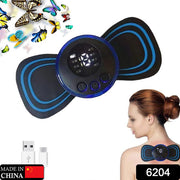 6204 Portable Usb Neck Massager Electric Neck Massager Automatic Massage Enhancer Mini Cervical Massager Ems Lymphatic Drainage Massage With Cable thumbnail 7