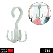1714 4-claw Multi-function 360 Degree Rotatable Purse Rack Handbag Hanger Hook thumbnail 7
