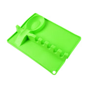 4-slots Silicone Multifunctional Spoon Holders Fork Spatula Rack (1 Pc) thumbnail 4