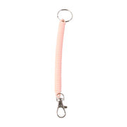 Elastic Spiral Coil Keychain Bracelet With Metal Key Ring And Clip Hook (1 Pc) thumbnail 4