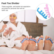 Toe Separators Toe Spacers Sponge Toe Stretcher Pedicures (1 Pair) thumbnail 2