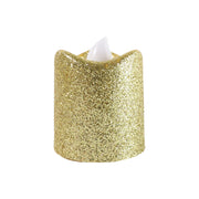 Christmas Premium Glitter Led Tealight Candles (9 Pc Set) thumbnail 1