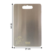 Apex Stainless Steel Multipurpose Small Chopping Cutting Board (210x320mm  1 Pc) thumbnail 2