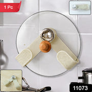 Adjustable Kitchen Pot Lid Holder Clip (1 Pc) thumbnail 7