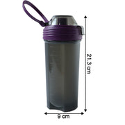 700 Ml Multipurpose Protein Shaker Bottle (1 Pc) thumbnail 4