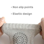 Light Grey Toddler Wool Knit Leg Warmer (Knee Guard) thumbnail 2