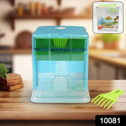 2 In 1 Potato Chipser  Slicer French Fries Maker Finger Chips  Plastic  Two Blades Finger Chips Cutter For Kitchen Accessoryvegetable Fruit Slicer (1 Pc) thumbnail 7